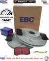 Przednie klocki Ultimax2 + tarcze hamulcowe 360mm EBC seria GD Dodge Magnum 6,1 V8 SRT