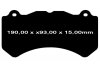 Przednie klocki DBA Xtreme Performance + tarcze hamulcowe DBA 5000 T3 Dodge Challenger SRT Hellcat Demon -2020
