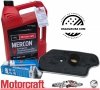 Syntetyczny olej Motorcraft MERCON V oraz filtr automatycznej skrzyni biegów A4LD Mercury Mountaineer 4,0 V6 4x4 -2001