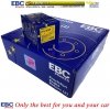 Tylne klocki YellowStuff + tarcze hamulcowe 330mm EBC seria Premium Ford Flex 2009-2019