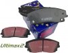 Przednie klocki Ultimax2 + tarcze hamulcowe 320mm EBC seria PREMIUM Dodge Charger RWD V6