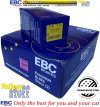 Przednie klocki YellowStuff + NAWIERCANE NACINANE tarcze hamulcowe EBC seria GD GMC Yukon -2006