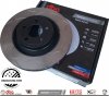 Przednie klocki DBA Xtreme Performance + NACINANE tarcze hamulcowe 352mm DBA seria 4000 T3 Ford Mustang 2015-