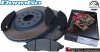 Przednie klocki + tarcze hamulcowe 350mm BR3 Chrysler Pacifica AWD 2020-