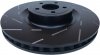 Przednie klocki YellowStuff + tarcze hamulcowe EBC seria USR Ford Mustang 5,0 V8 2015-