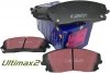 Przednie klocki Ultimax2 + tarcze hamulcowe 320mm EBC seria PREMIUM Dodge Charger RWD V6