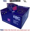 Tylne klocki Ultimax2 + tarcze hamulcowe 328mm EBC seria Premium Fiat Freemont 2012-
