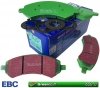 Przednie klocki GreenStuff + tarcze hamulcowe EBC seria PREMIUM Chrysler Aspen