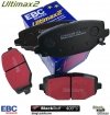 Tylne klocki Ultimax2 + tarcze hamulcowe 328mm EBC seria Premium Fiat Freemont 2012-