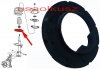 Izolator podkładka sprężyny dolna Dodge Caravan 2001-2007