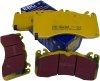 Przednie klocki YellowStuff + SPORTOWE PŁYWAJĄCE tarcze EBC seria SG Racing Ford Mustang 5,0 V8 2015-