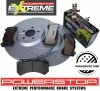 Przednie klocki Z26 EXTREME + tarcze hamulcowe 390mm PowerStop Dodge Charger SRT Hellcat 2015-2020