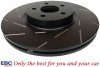 Przednie CERAMICZNE klocki RedStuff + NACINANE tarcze hamulcowe 320mm EBC seria USR Ford Escape AWD 2013-