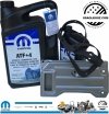 Olej MOPAR ATF+4 oraz filtr skrzyni biegów AW4 Jeep Grand Cherokee 1993-1994