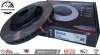 Przednie klocki DBA Xtreme Performance + NACINANE tarcze hamulcowe 352mm DBA seria 4000 T3 Ford Mustang 2015-