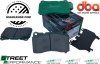 Klocki hamulcowe przednie DBA Street Performance Chevrolet Camaro 2010-
