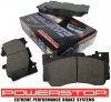 Przednie klocki Z16 + WIERCONE tarcze hamulcowe 352mm POWERSTOP EVOLUTION Ford Mustang 2015-