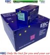 Przednie klocki GreenStuff + NAWIERCANE NACINANE tarcze hamulcowe 330mm EBC seria GD Dodge Journey 2012-