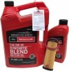Filtr + olej Motorcraft 5W30 SYNTHETIC BLEND Lincoln Aviator 3,0 V6 EcoBoost 2020-