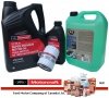 Oryginalny filtr oraz syntetyczny olej silnikowy Motorcraft 5W30 Ford Flex 3,5 V6 2011-
