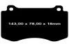 Przednie klocki GreenStuff + tarcze hamulcowe 360mm EBC seria PREMIUM Chrysler 300C SRT8