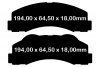 Klocki hamulcowe przednie EBC YellowStuff Ford F-150 F150 2010-