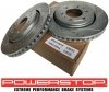 Przednia WIERCONA nacinana tarcza hamulcowa POWERSTOP Ford F-150 2010-