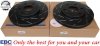 Przednie klocki Ultimax2 + NACINANE tarcze hamulcowe 330mm EBC seria USR Chevrolet Avalanche 1500 2007-2008