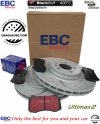 Przednie klocki Ultimax2 + tarcze hamulcowe 360mm EBC seria GD Dodge Charger SRT Scat Pack