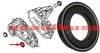 Uszczelniacz przedniego wału reduktora NP149 / NP246 Cadillac Escalade -2007