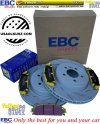 Przednie klocki YELLOWSTUFF + tarcze hamulcowe 345mm EBC seria USR Dodge Magnum