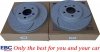 Przednie CERAMICZNE klocki RedStuff + WIERCONE NACINANE tarcze hamulcowe 320mm EBC seria GD Chrysler 300C RWD V6