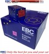 Przednie CERAMICZNE klocki RedStuff + tarcze hamulcowe 320mm EBC seria PREMIUM Dodge Charger RWD V6