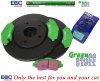 Przednie klocki GreenStuff + tarcze hamulcowe 302mm EBC seria Premium Fiat Freemont -2012