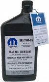 Oryginalny olej tylnego mostu 230mm MOPAR 75W85 z dodatkiem ZF-ELSD Chrysler 300 2015-