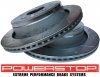Tylna WIERCONA nacinana tarcza hamulcowa POWERSTOP 5 szpilek RAM 1500 2003-