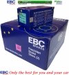 Przednie klocki GreenStuff + tarcze hamulcowe 330mm EBC seria PREMIUM Chevrolet Avalanche 1500 2007-2008