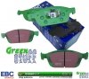 Przednie klocki GreenStuff + tarcze hamulcowe 320mm EBC seria Premium Ford Escape AWD 2013-