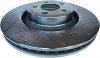 Przednie klocki + WIERCONE tarcze hamulcowe 352mm POWERSTOP Ford Mustang 2015-