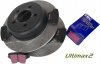 Tylne klocki Ultimax2 + NACINANE NIE WENTYLOWANE tarcze hamulcowe EBC seria GD Chrysler 300C RWD V6