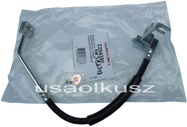 Przew 243 D Elastyczny Przedniego Zacisku Hamulcowego Lewy