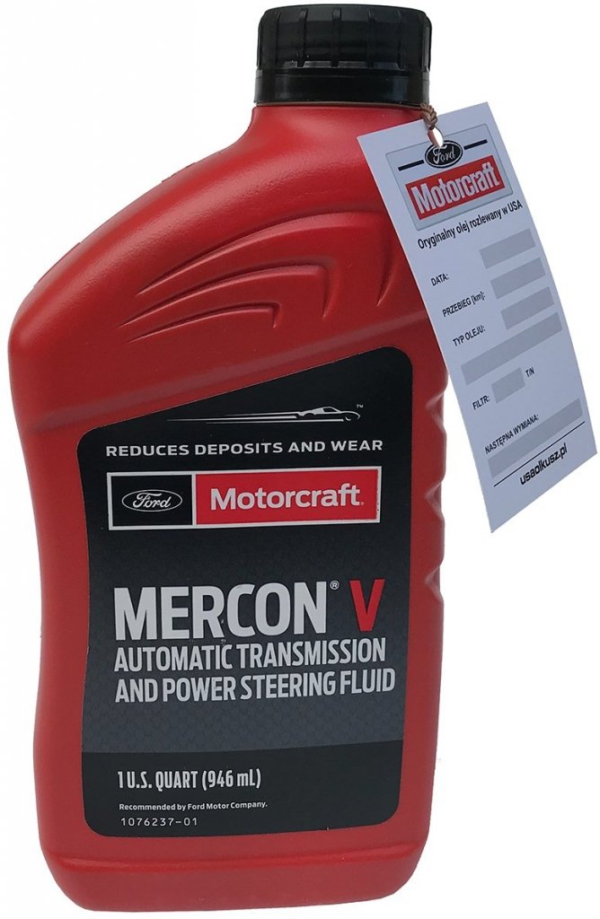 Olej automatycznej skrzyni biegów Motorcraft MERCON V 1l