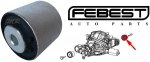 Tuleja mocowania tylnego mostu 230MM / 195MM tylna Dodge Durango 2011-