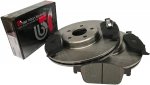 Przednie klpcki + tarcze hamulcowe ATM 320mm Ford Escape AWD 2013-2016