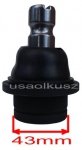 Sworzeń dolny 43mm Nissan Titan 2005-2011
