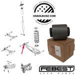 Tuleja tylnego dolnego poprzecznego wahacza Jeep Cherokee KL 2014-2023