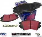 Klocki hamulcowe przednie EBC Ultimax2 Chevrolet Camaro 3,6 V6 -2015