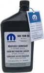 Oryginalny olej tylnego mostu 230mm MOPAR 75W85 z dodatkiem ZF-ELSD Dodge Charger 2015-