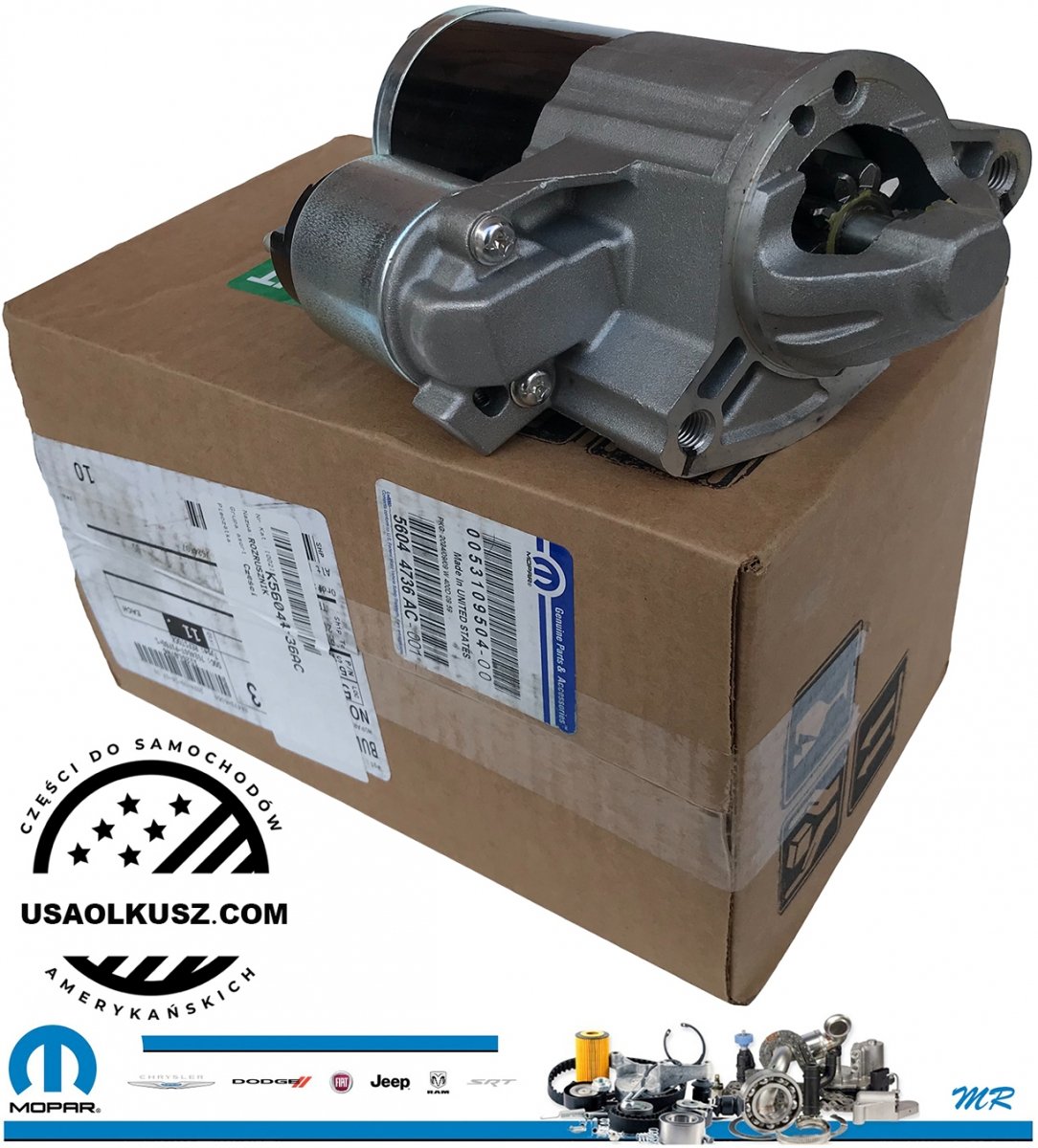 w*4様 779CHIYODAKOGAKUSUPERROKKOR5cmF1.8 Rozrusznik silnika Jeep Grand Cherokee 5,7 V8 - Rozruszniki