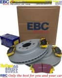 Przednie klocki YellowStuff + tarcze hamulcowe 320mm EBC seria PREMIUM Dodge Charger RWD V6
